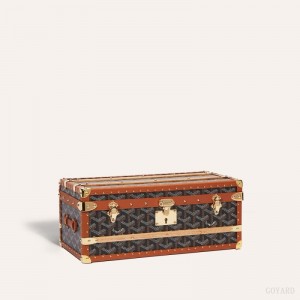 Goyard 352 CASE Black / Brown | ZGBW6701