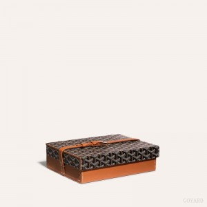 Goyard 8 WATCH CASE Black / Brown | PHYC3047