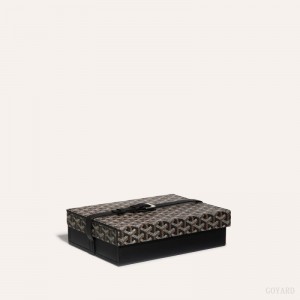 Goyard 8 WATCH CASE Black | CYDH4661