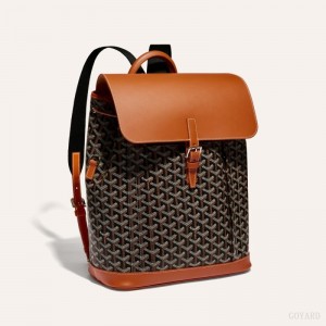 Goyard ALPIN MM BACKPACK Black / Brown | RORO4543