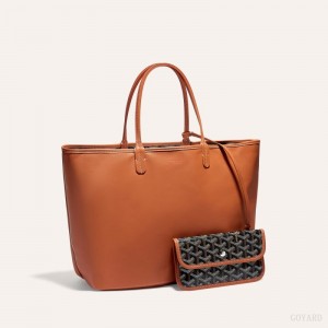 Goyard ANJOU PM BAG Black / Brown | KLCV4965