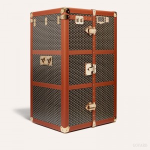 Goyard ARMOIRE TRUNK Black / Brown | ETRI5213