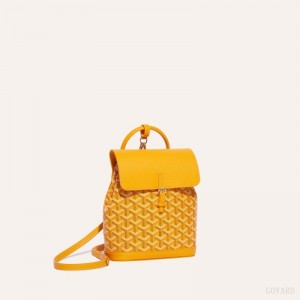 Goyard Alpin Mini Backpack Yellow | PSMA3585