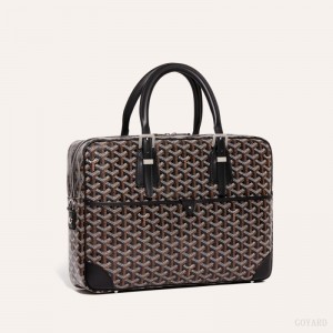 Goyard Ambassade MM Document Case Black | QDMI6392