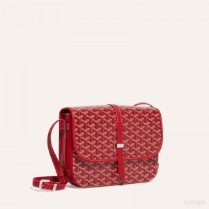 Goyard Belvedere MM Bag Red | JBJQ6640