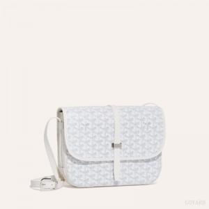 Goyard Belvedere MM Bag White | ZTBK9447