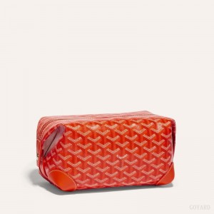 Goyard Bowling 25 Toiletry Bag Orange | ESVT1541