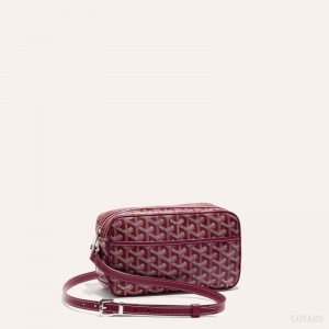 Goyard CAP-VERT PM BAG Burgundy | UHGN6728