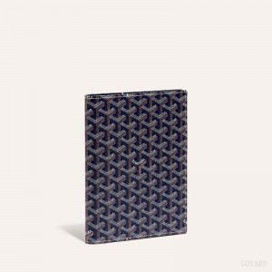 Goyard CASTIGLIONE DOCUMENT COVER Navy Blue | UKNK2399