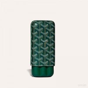 Goyard CHURCHILL 3 CIGAR CASE Green | LFTR6847