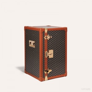 Goyard CIGARES TRUNK Black / Brown | ATVU5882