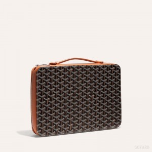 Goyard COMPAGNON UNIVERSEL A4 Black / Brown | FDOU6721