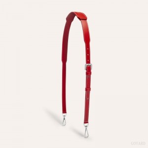 Goyard CUIR MM STRAP Red | WGOM6488