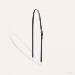 Goyard CUIR PM STRAP Navy Blue | BIFE6409