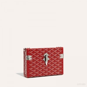 Goyard Cassette Trunk Bag Red | FCLZ1410