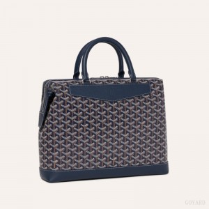 Goyard Cisalpin Document Case Navy Blue | MHRR2187