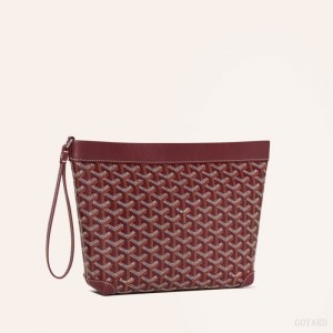 Goyard Conti pouch Burgundy | ONDU0524