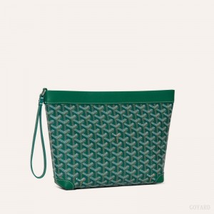 Goyard Conti pouch Green | PAXS7834