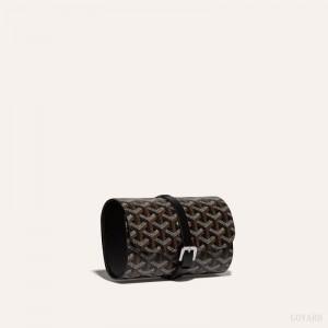 Goyard DOUBLE TRAVEL WATCH CASE Black | BQRA5938