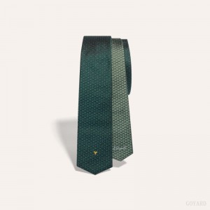 Goyard Eldredge Bicolore tie Green | MYOT3290