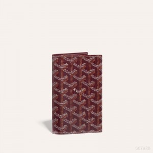 Goyard GRENELLE PASSPORT COVER Burgundy | VYDM4895