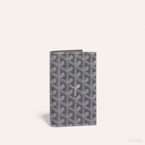 Goyard GRENELLE PASSPORT COVER Grey | HCIO4595