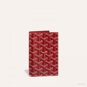 Goyard GRENELLE PASSPORT COVER Red | POEK1875