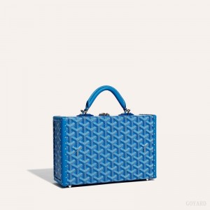 Goyard Grand Hôtel Trunk Bag Blue | BGTR7635