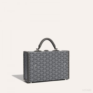 Goyard Grand Hôtel Trunk Bag Grey | BTJI7823