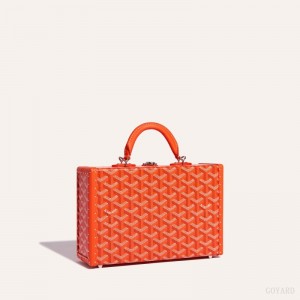 Goyard Grand Hôtel Trunk Bag Orange | TWOF5898