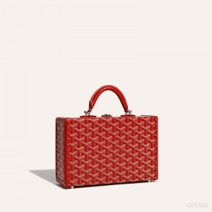 Goyard Grand Hôtel Trunk Bag Red | BHWS2930