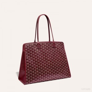 Goyard HARDY PM BAG Burgundy | MDRA4250