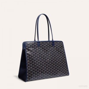 Goyard HARDY PM BAG Navy Blue | AHJW9825