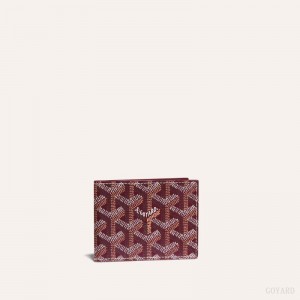 Goyard INSERT VICTOIRE CARD WALLET Burgundy | HNNO5671