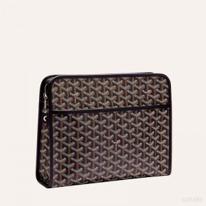 Goyard JOUVENCE GM TOILET BAG Black | KALD9050