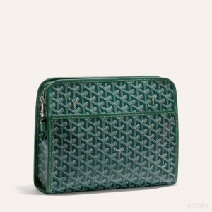 Goyard JOUVENCE GM TOILET BAG Green | VCPU7421