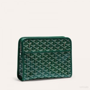 Goyard JOUVENCE MM TOILET BAG Green | AEWW0280