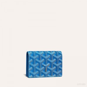 Goyard MALESHERBES CARD WALLET Blue | AKFT5199