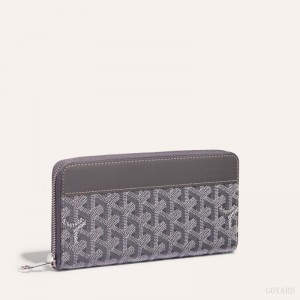 Goyard MATIGNON GM WALLET Grey | ZIQI1763