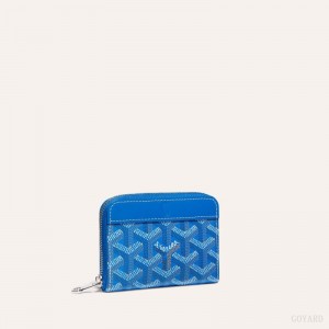 Goyard MATIGNON MINI WALLET Blue | QZID4997