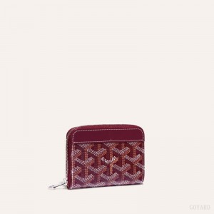 Goyard MATIGNON MINI WALLET Burgundy | GRKO0753