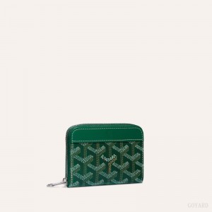 Goyard MATIGNON MINI WALLET Green | VXKC4792