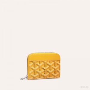 Goyard MATIGNON MINI WALLET Yellow | DTSU8627