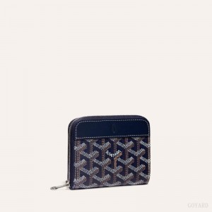 Goyard MATIGNON PM WALLET Navy Blue | PFSR3979