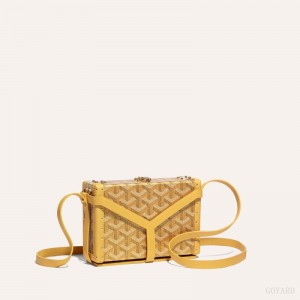 Goyard MINAUDIÈRE TRUNK BAG Gold | ZDEF2447