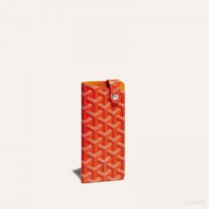 Goyard MONTMARTRE PM GLASSES CASE Orange | SXSE8387