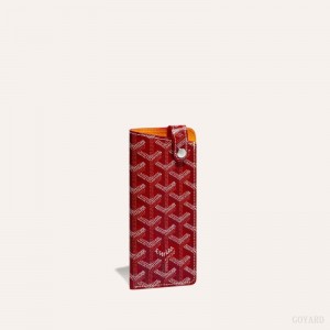 Goyard MONTMARTRE PM GLASSES CASE Red | KHBW8556