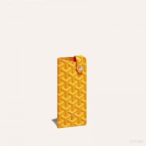 Goyard MONTMARTRE PM GLASSES CASE Yellow | KJEZ6222