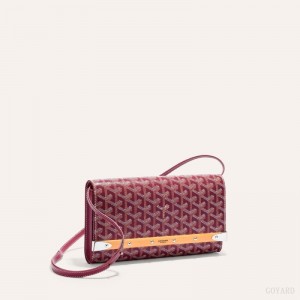 Goyard Monte-Carlo PM Clutch Burgundy | DJLA4742