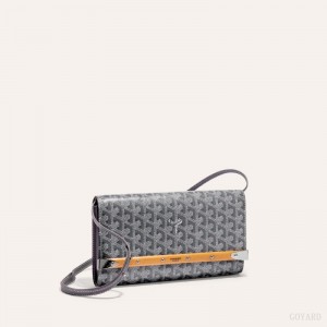 Goyard Monte-Carlo PM Clutch Grey | ZQYQ9870